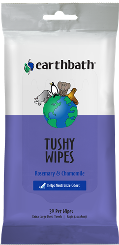 Earthbath Rosemary & Chamomile Tushy Wipes 30 ct.