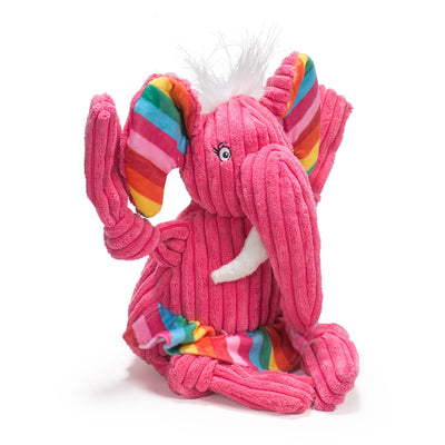 Huggle Hounds Rainbow Elephant Knottie