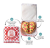 Fringe Pizza My Heart Hide & Seek Plush Dog Toy