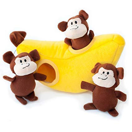 Zippy Paws Monkey N' Banana