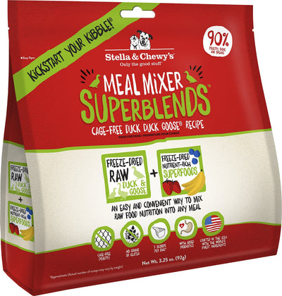 Stella & Chewy's Freeze-Dried Meal Mixers SuperBlends Duck Recipe