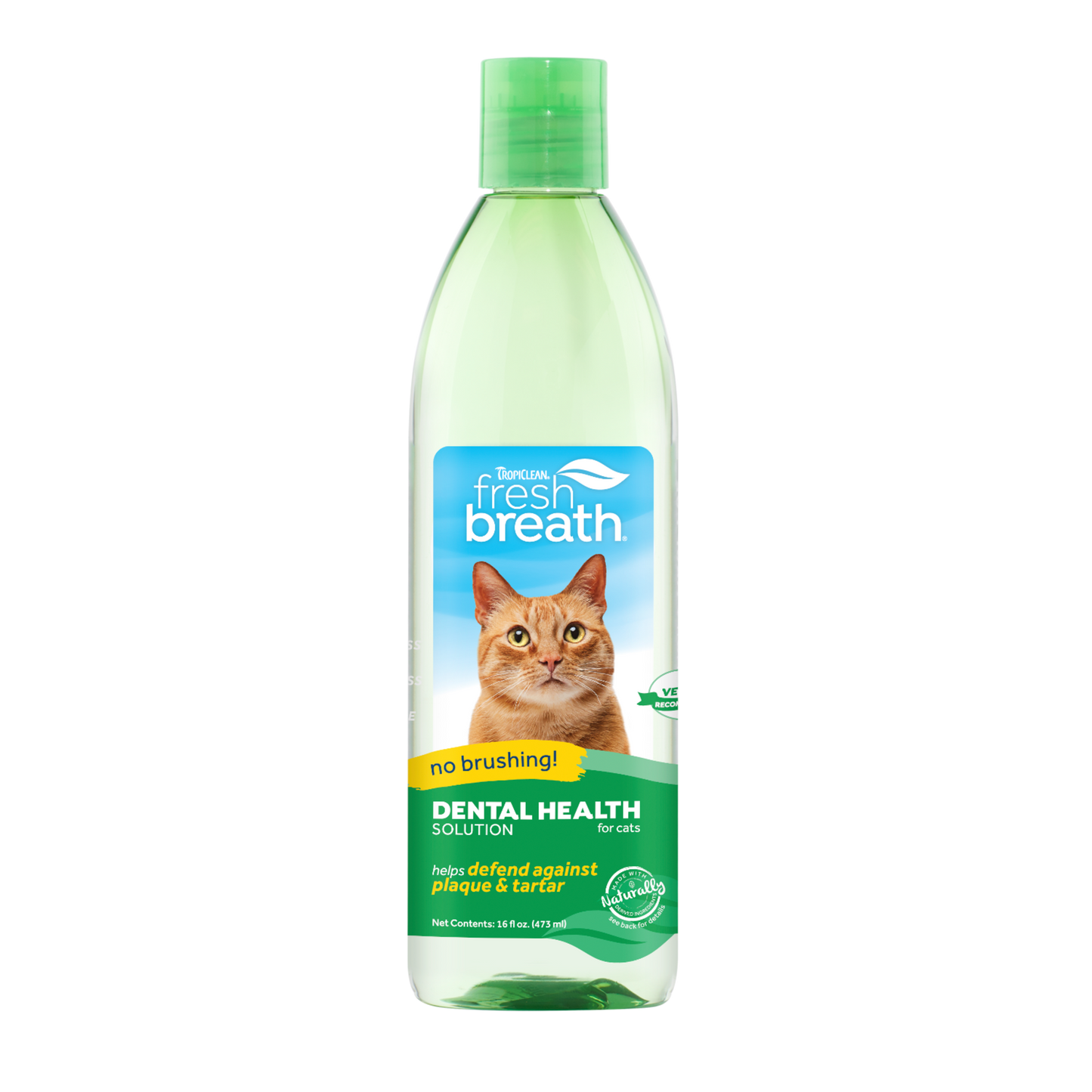 Tropiclean Fresh Breath Water Additive Cat 16 oz.