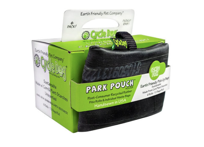 Cycle Dog Park Pouch Combo 6 Green Poop Bags