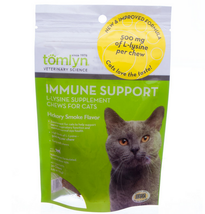 Tomlyn L-Lysine Immune Support Chews 2.65 oz.