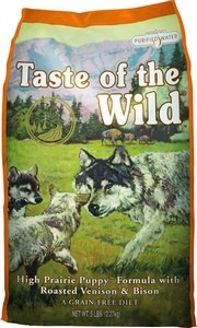Taste of the Wild High Prairie Bison Puppy Recipe
