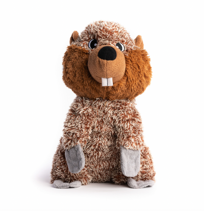 Fabdog Fluffy Beaver Toy