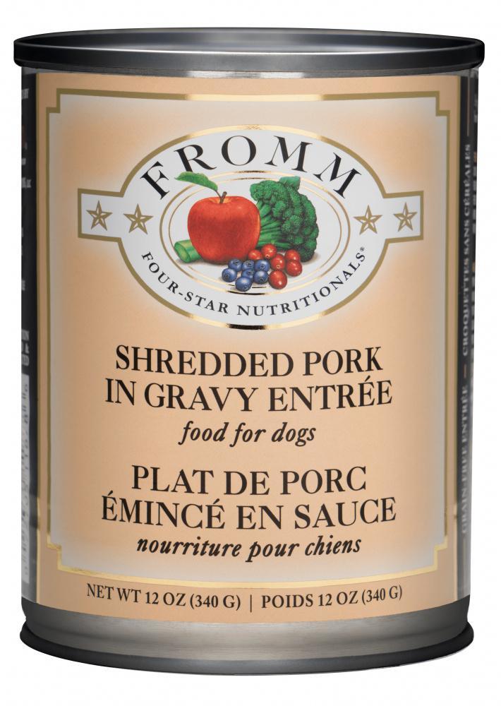 Fromm Four Star Shredded Pork in Gravy