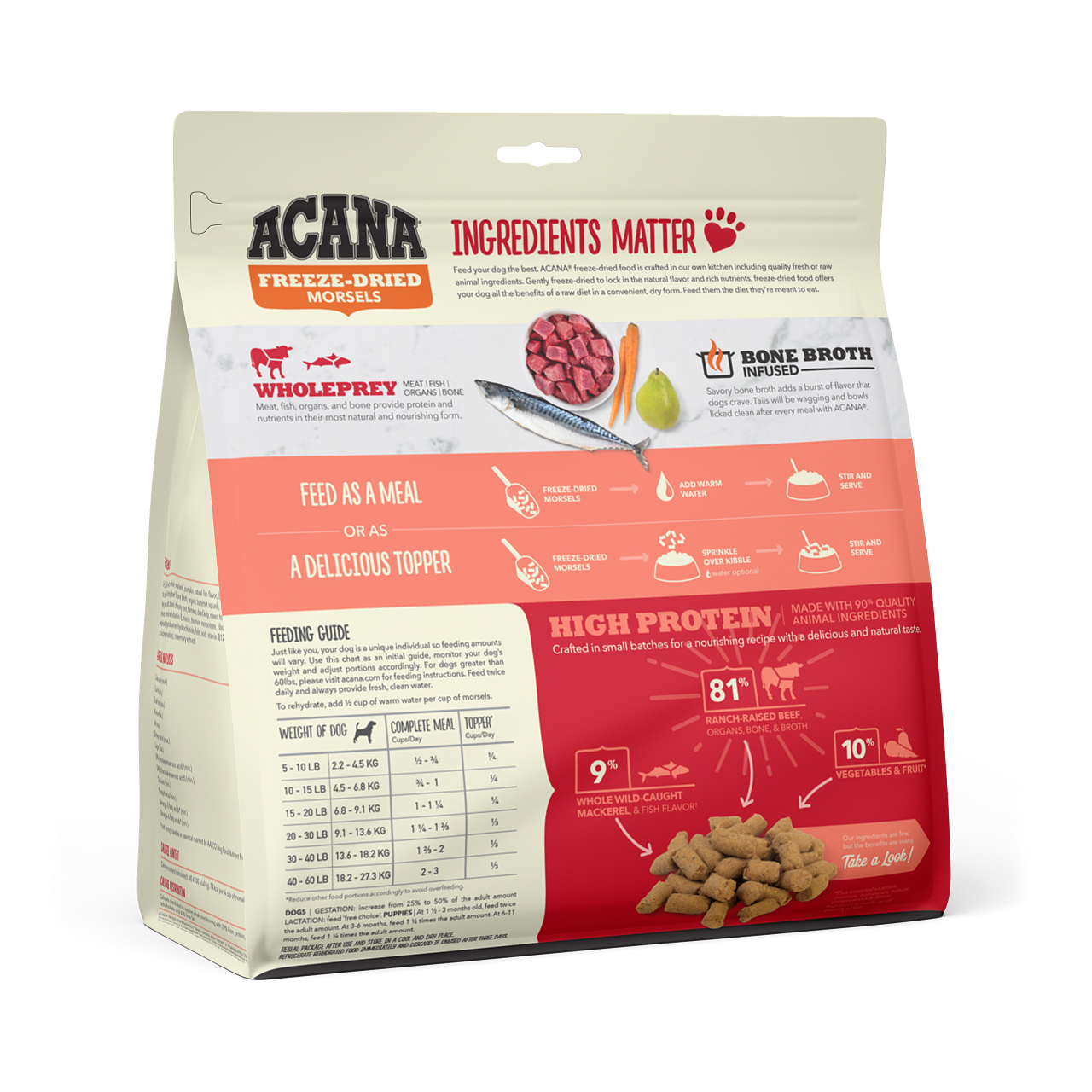 Acana Freeze Dried Beef