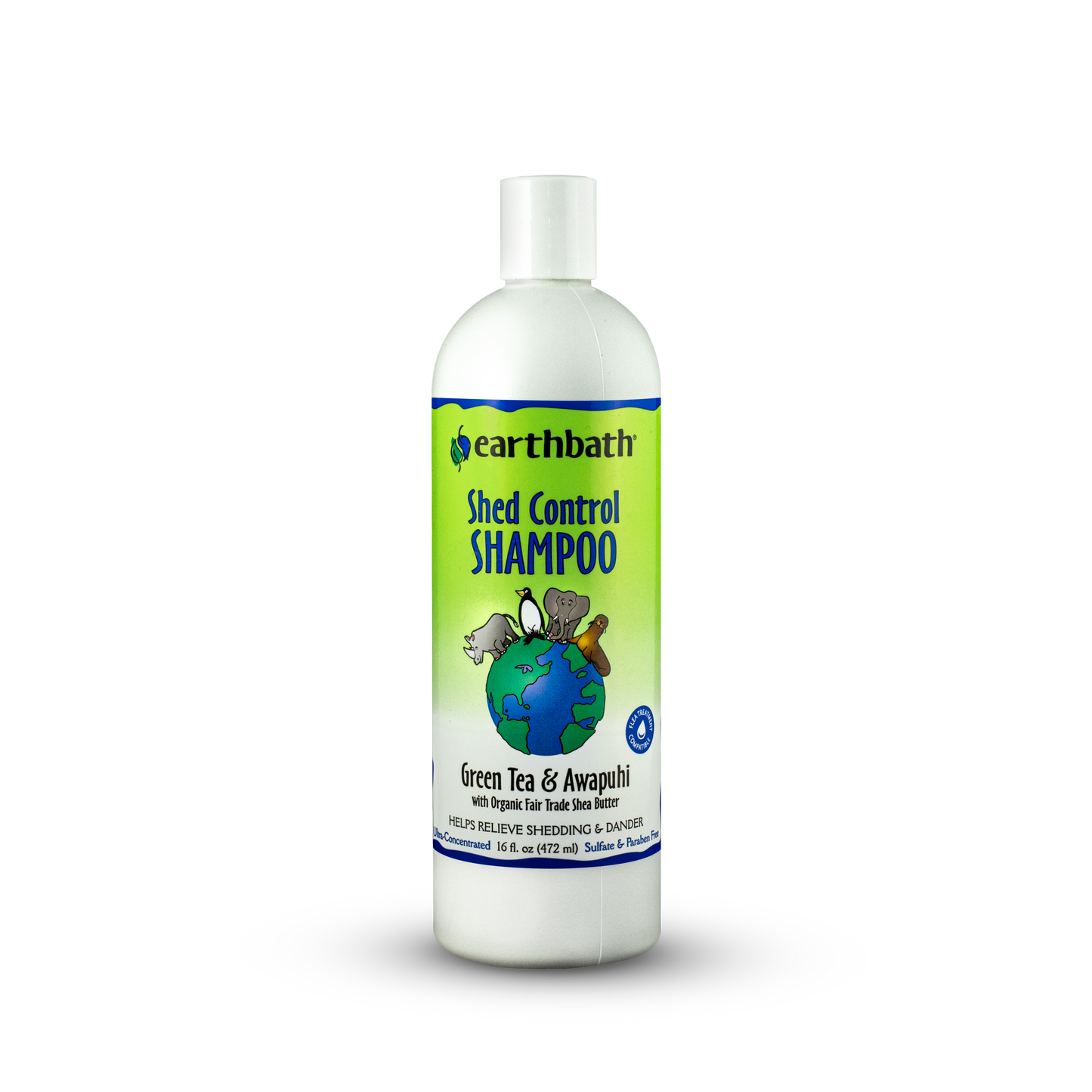 Earthbath Shed Control Shampoo 16 oz