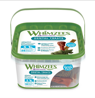 Whimzees Variety Pack  Small 29.6 oz