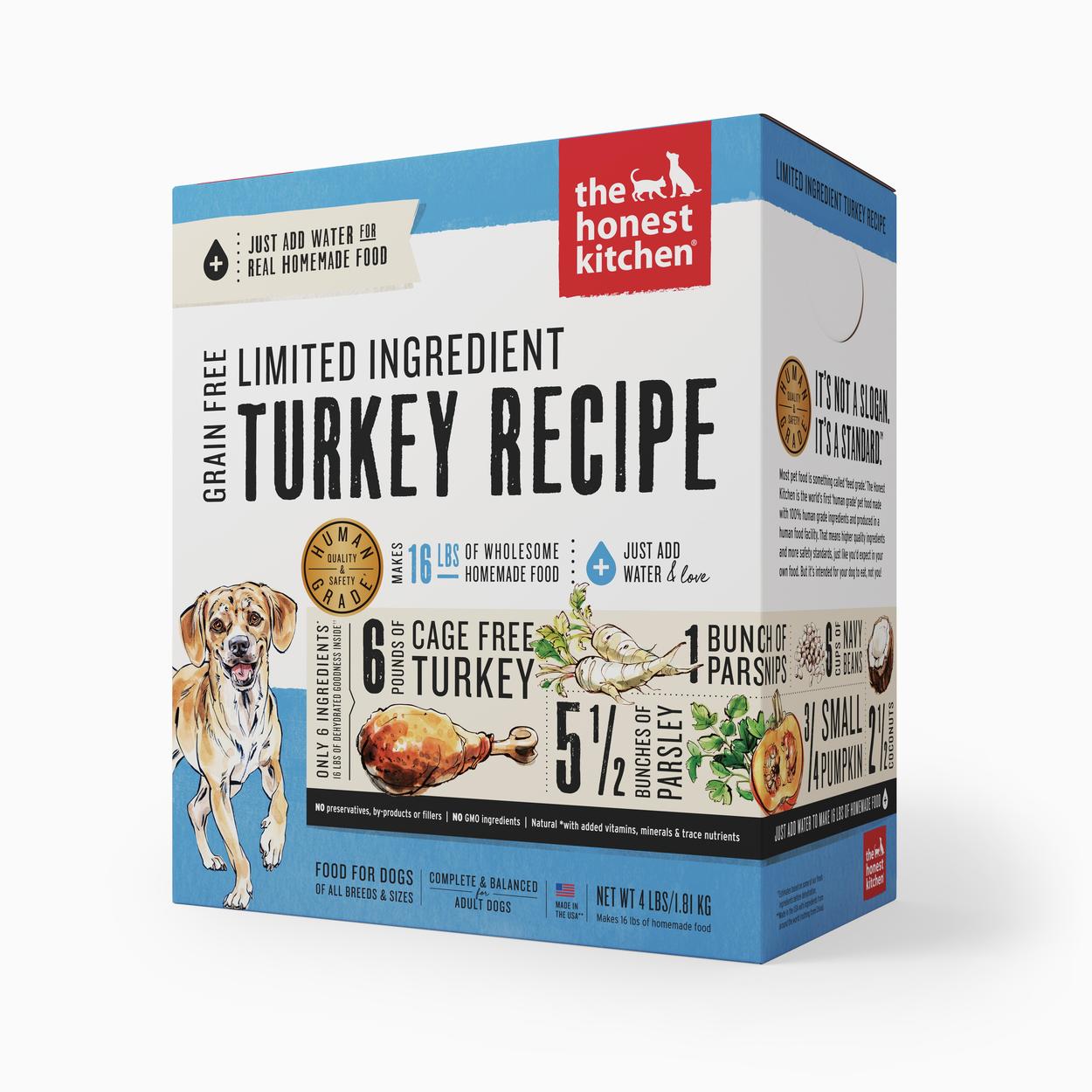 Honest Kitchen Limited Ingredient Turkey Recipe