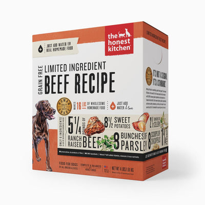 Honest Kitchen Limited Ingredient Beef Recipe