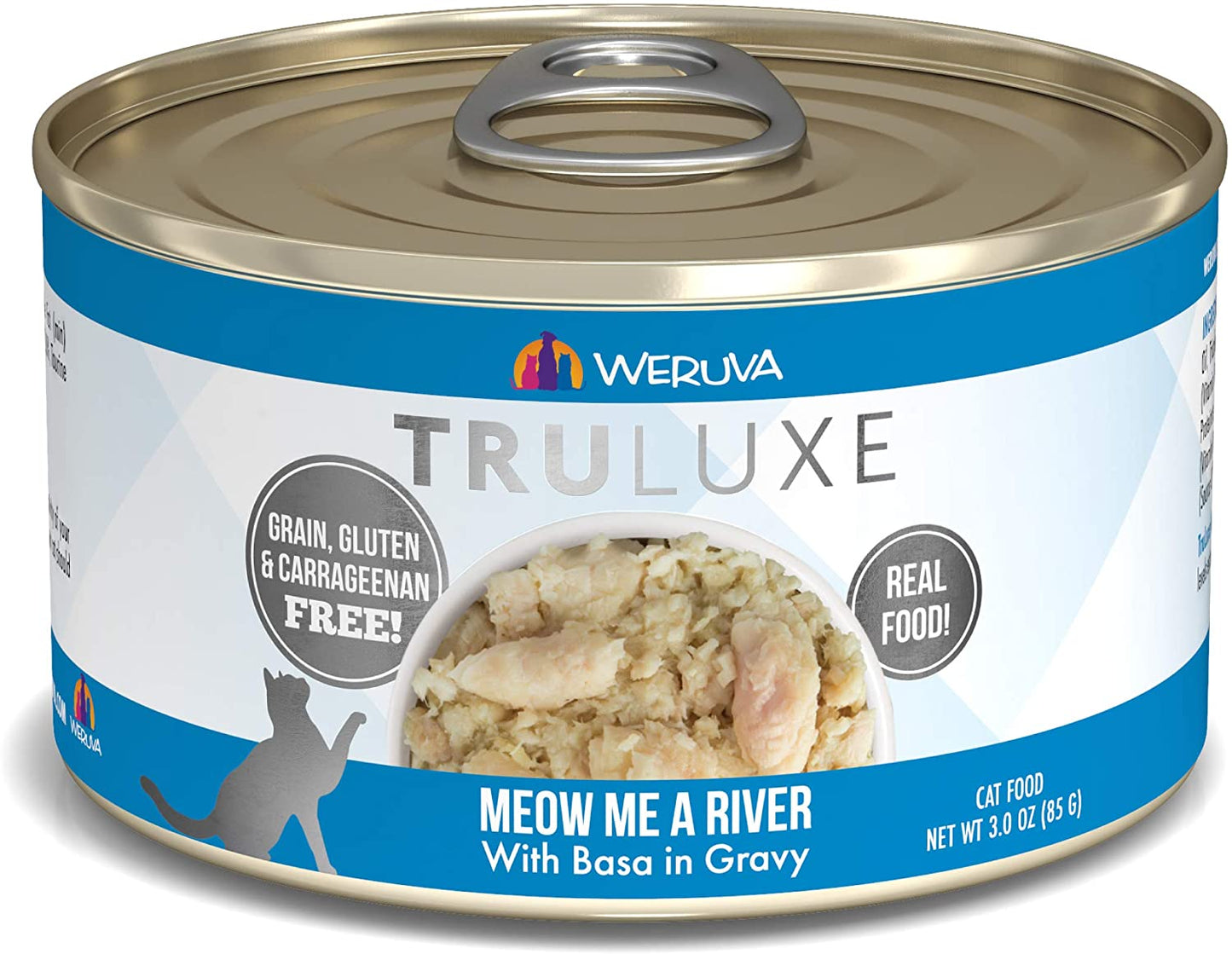 Weruva TruLuxe Meow Me A River with Basa in Gravy