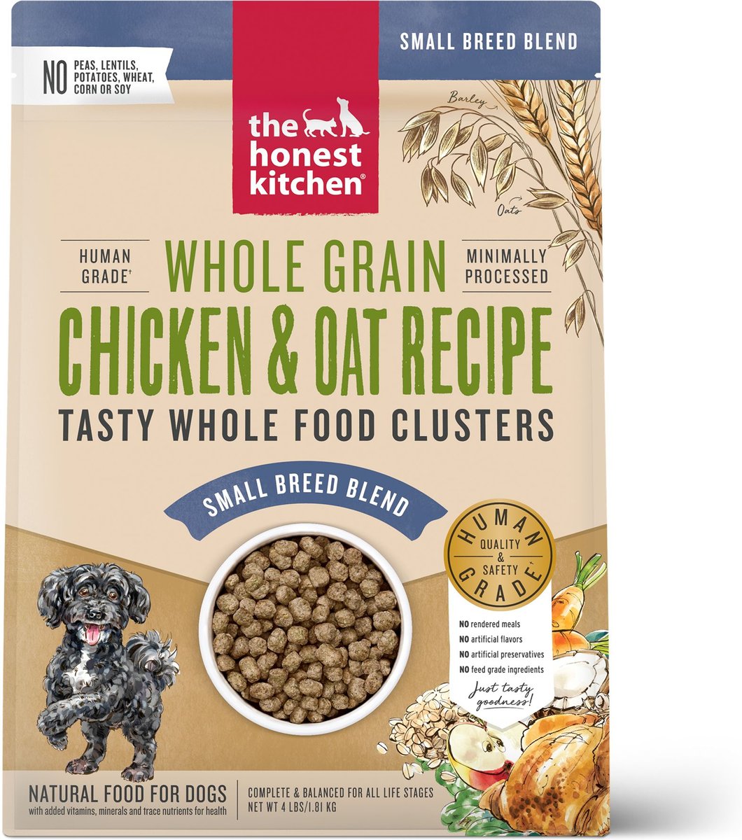 Honest Kitchen Whole Grain Clusters Small Breed Chicken