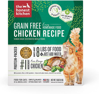 Honest Kitchen Cat Dehydrated Grain-Free Chicken Recipe