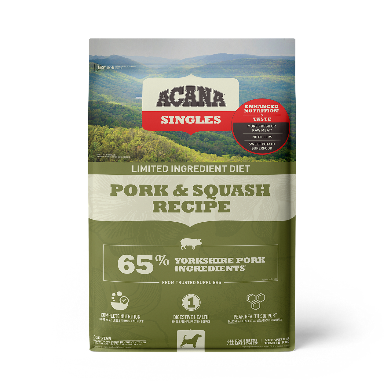 Acana Singles Pork & Squash