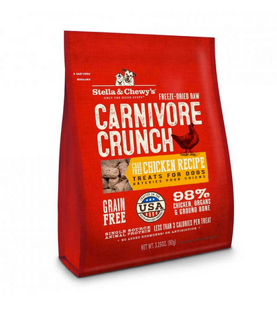 Stella & Chewy's Carnivore Crunch Freeze-Dried Chicken 3.25 oz.