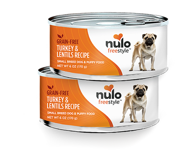 Nulo Grain-Free Small Breed Turkey & Lentils Recipe