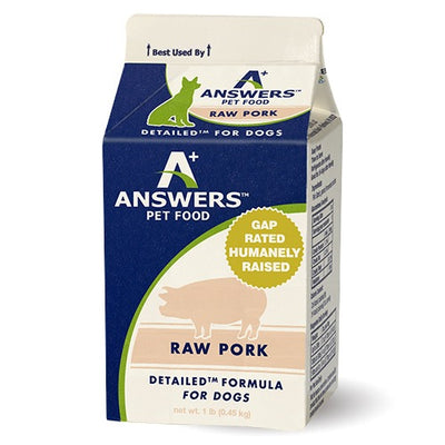 Answers Detailed Raw Pork