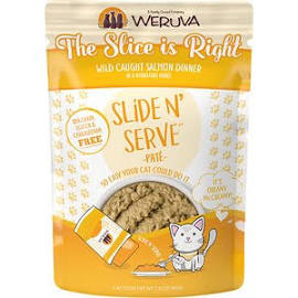 Weruva Slide N' Serve The Slice is Right Wild Caught Salmon Pate