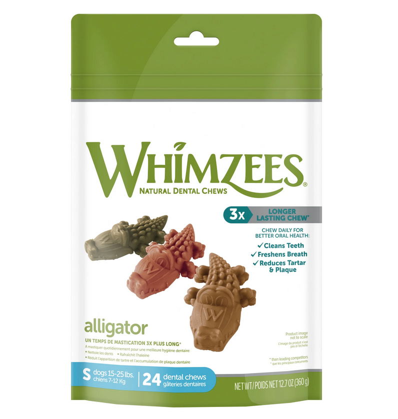 Whimzees Alligator Dental Treats