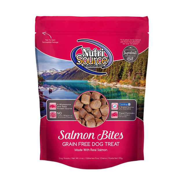 Nutri Source Grain Free Salmon 6 oz.