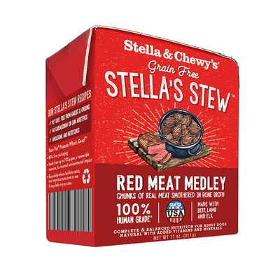 Stella & Chewy's Tetra Pack Red Meat Medley Stew