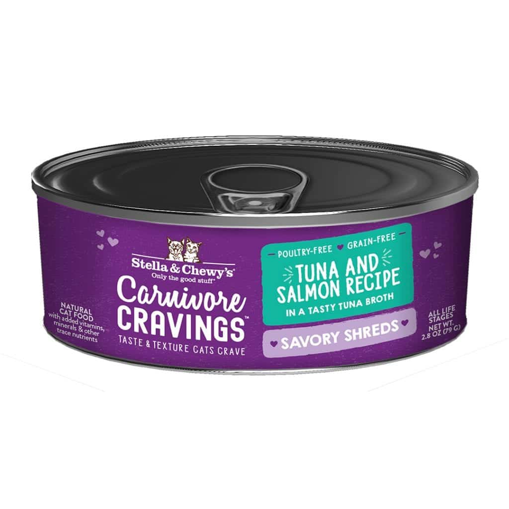 Stella & Chewy's Carnivore Cravings Shredded Tuna & Salmon