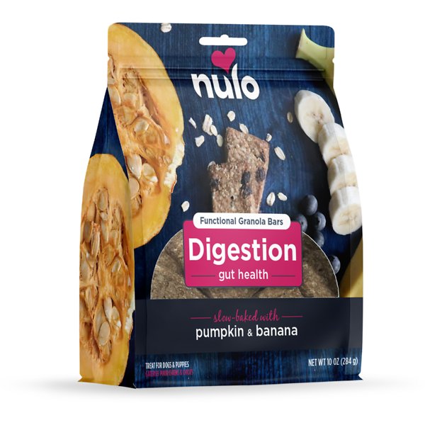 Nulo Functional Granola Treats Digestion with  Pumpkin & Banana Granola