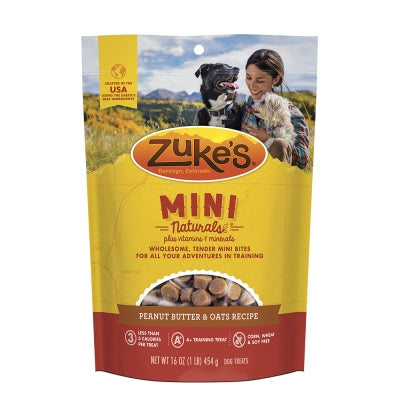Zuke's Mini Naturals Peanut Butter & Oats Recipe