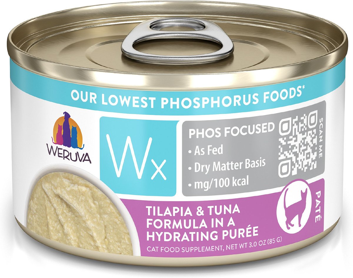 Weruva Wx Tilapia & Tuna Hydrating Puree