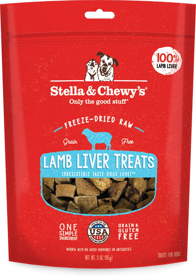 Stella & Chewy's Freeze-Dried Lamb Liver Treats 3 oz.