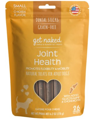 Get Naked Joint Health Dental Chew Sticks