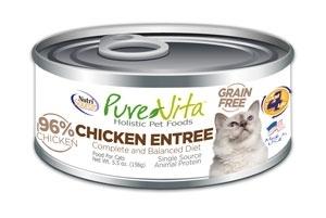 Pure Vita Cat Grain-Free Chicken Entree