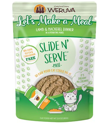 Weruva Slide N' Serve Let's Make a Meal Lamb & Mackerel Pouch