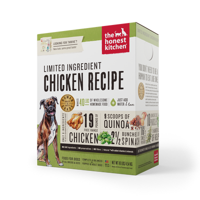Honest Kitchen Limited Ingredient Chicken Recipe