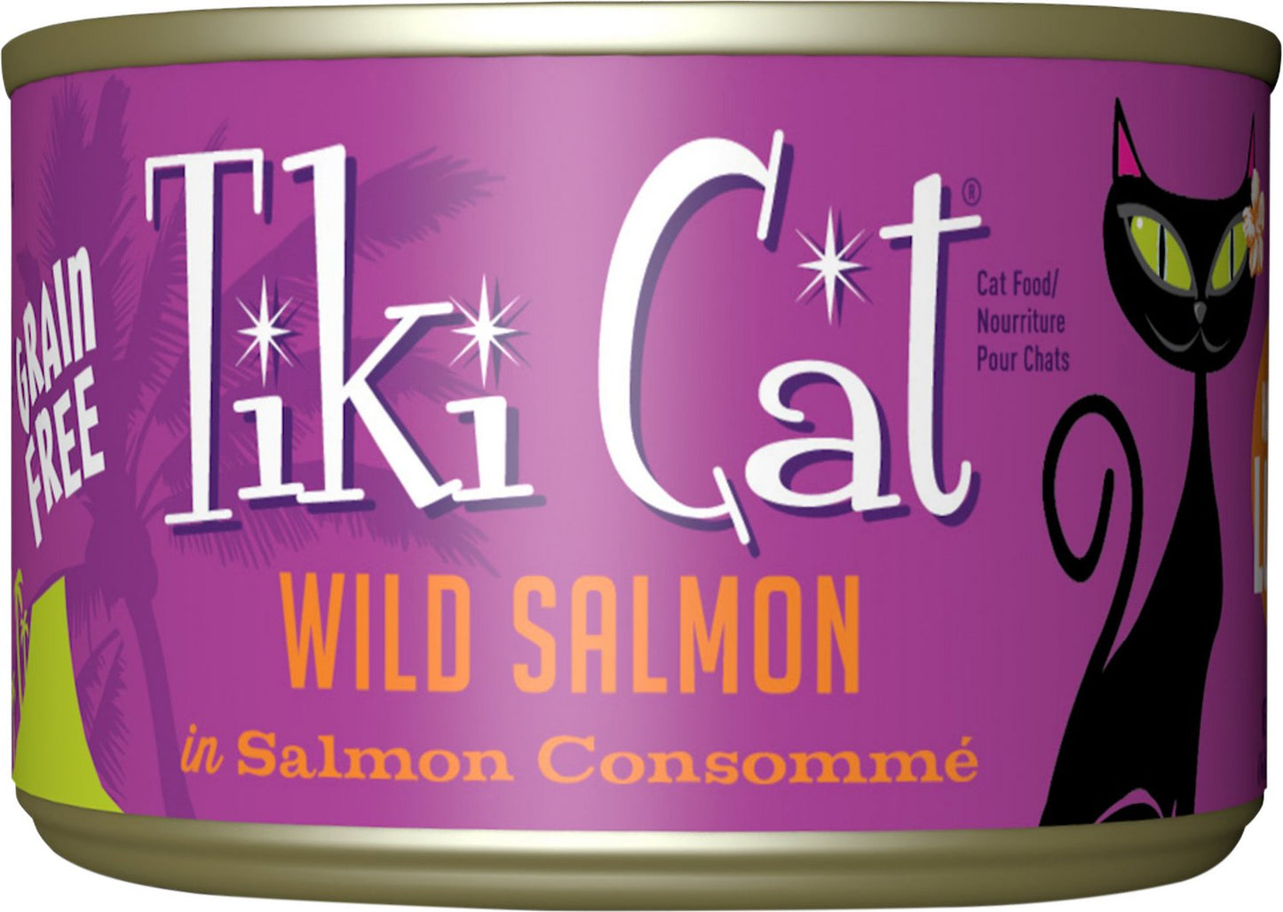 Tiki Cat Luau Wild Salmon in Salmon Consomme