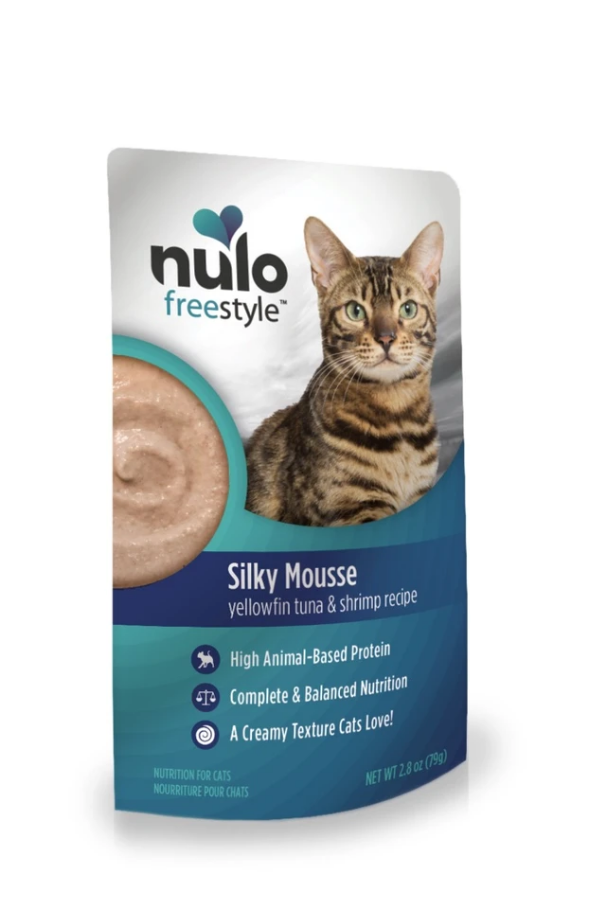 Nulo Silky Mousse Yellowfin Tuna & Shrimp Cat Pouch