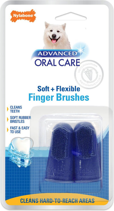 Nylabone Oral Care Finger Brush 2 ct.