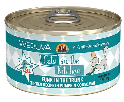 Weruva Cats in the Kitchen Funk In The Trunk Chicken in Pumpkin Consomme
