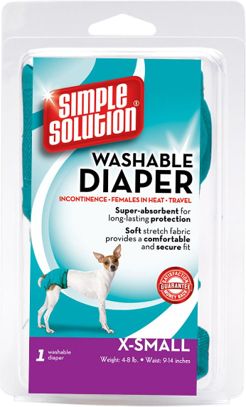 Simple Solution Large Washable Diaper for Dogs