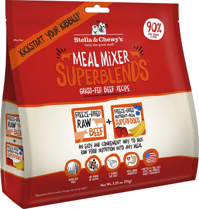 Stella & Chewy's Freeze-Dried Meal Mixers SuperBlends Beef Recipe