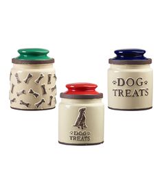 Global Amici Rustic Dog Canisters Assorted