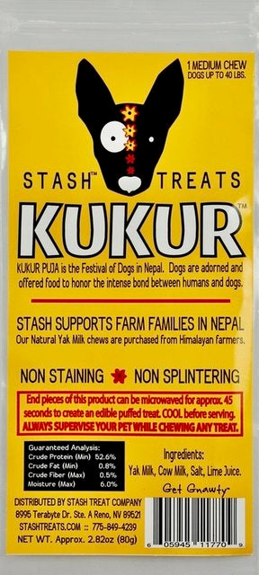 Stash Kukur Yak Milk Chews