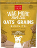 Cloud Star Wag More Bark Less Oats & Grains Biscuits with Crunchy Peanut Butter