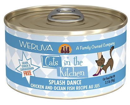 Weruva Cats in the Kitchen Splash Dance Chicken & Ocean Fish Au Jus