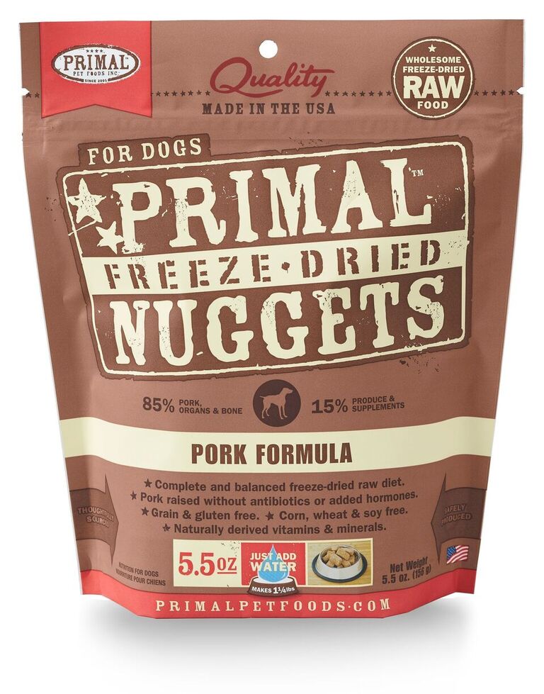 Primal Freeze-Dried Pork Formula