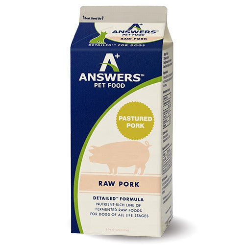 Answers Detailed Raw Pork