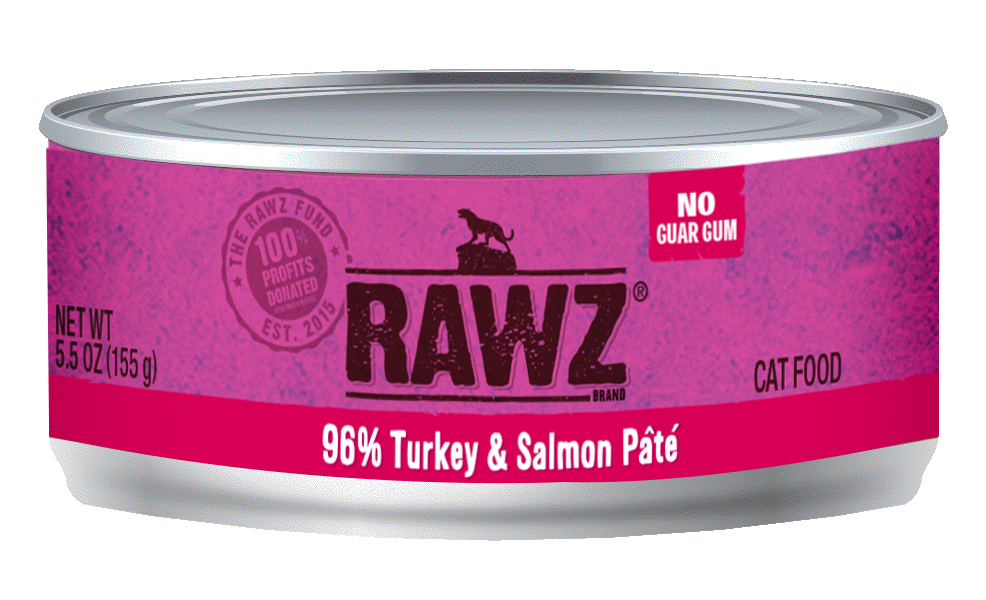Rawz Cat 96% Turkey & Salmon Pate