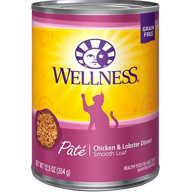 Wellness Adult Cat Chicken & Lobster Formula